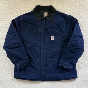Carhartt Men's Dark Blue Shirt Jacket